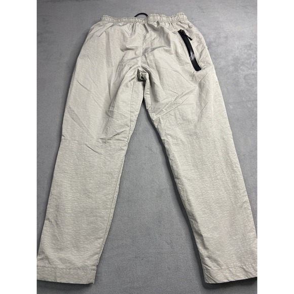 Nike Pants Men Medium Gray Tech Commuter Track Lined Nylon Drawstring Athleisure - Picture 2 of 14